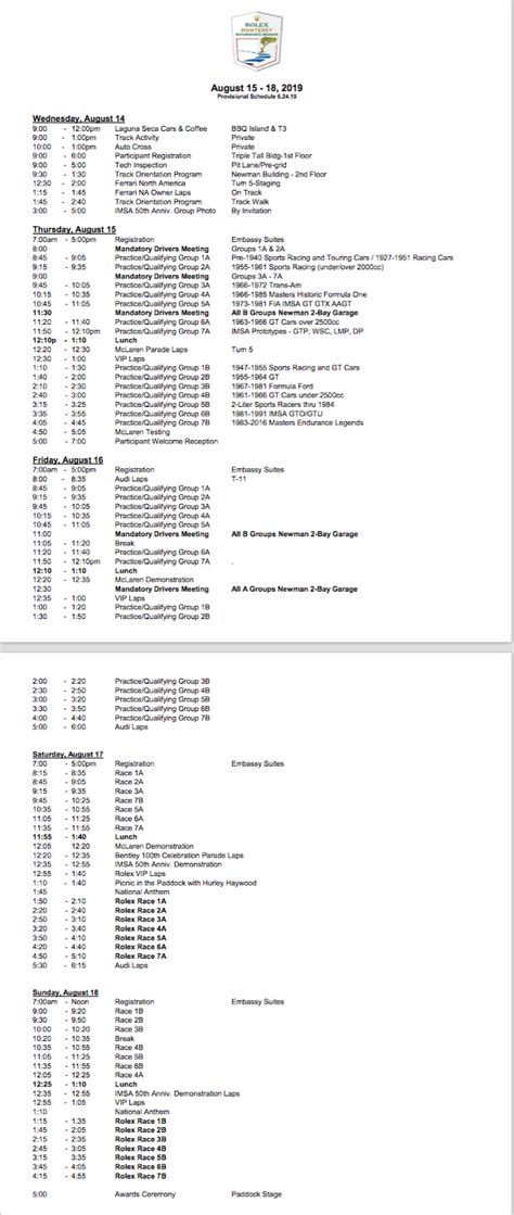 monterey motorsports reunion schedule